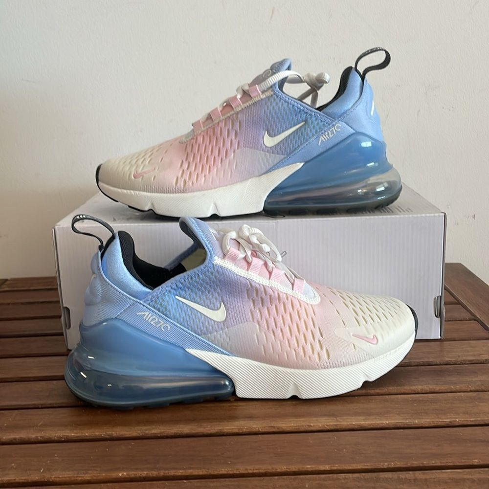 Nike Air Max 270 Aluminum/Pink Foam US Women Size 7.5/UK 5/EU 38.5(IB4017-468)